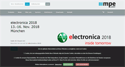 Desktop Screenshot of mpe-connector.de